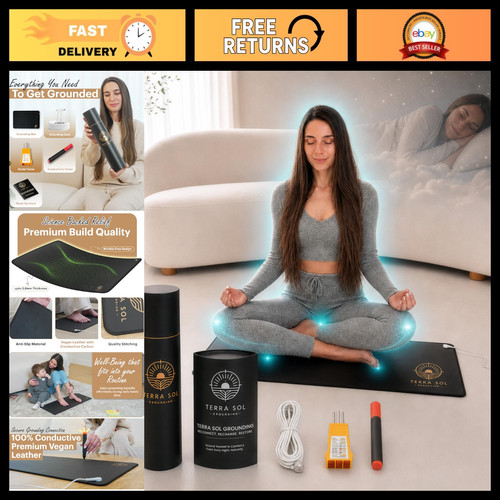 Grounding mat for - grounding, yoga